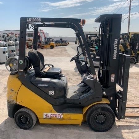 Used 2020 KOMATSU FG18HTU-20 Pneumatic Tire Forklift for sale in El Paso Texas