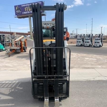 Used 2018 NISSAN MCP1F1A15LV Cushion Tire Forklift for sale in El Paso Texas