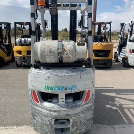 Used 2018 NISSAN MCP1F1A15LV Cushion Tire Forklift for sale in El Paso Texas