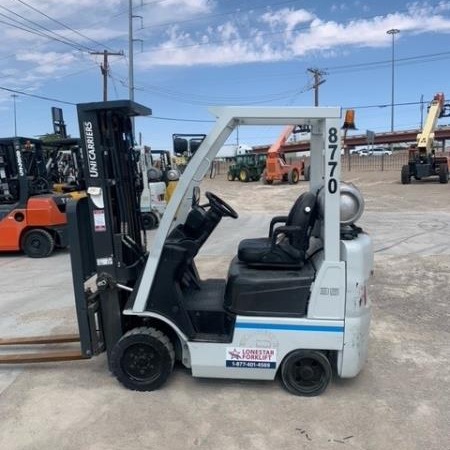 Used 2014 NISSAN MCP1F1A18LV Cushion Tire Forklift for sale in El Paso Texas