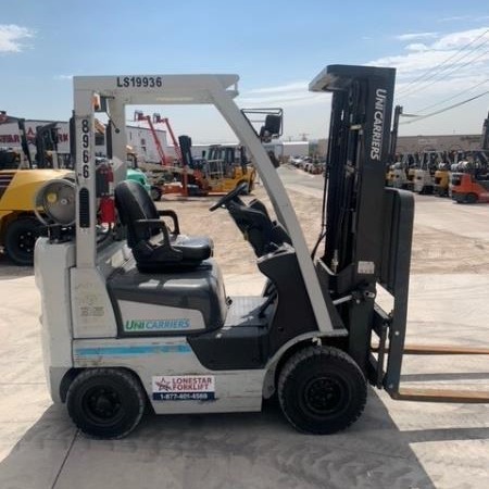 Used 2018 NISSAN MAP1F1A18LV Pneumatic Tire Forklift for sale in El Paso Texas