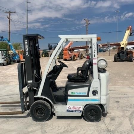 Used 2016 NISSAN MAP1F1A18LV Pneumatic Tire Forklift for sale in El Paso Texas