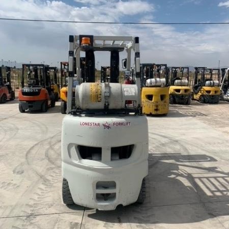 Used 2018 NISSAN MAP1F1A18LV Pneumatic Tire Forklift for sale in El Paso Texas