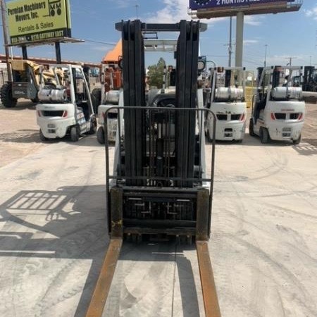 Used 2016 NISSAN MAP1F1A18LV Pneumatic Tire Forklift for sale in El Paso Texas