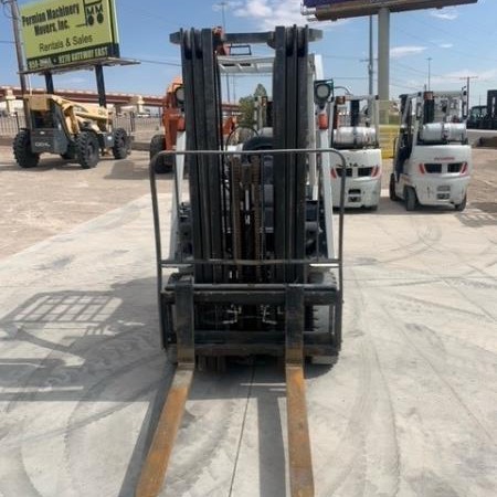 Used 2018 NISSAN MP1F2A25LV Pneumatic Tire Forklift for sale in El Paso Texas