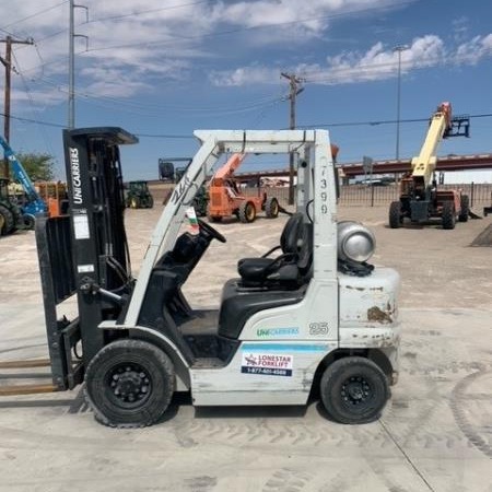 Used 2018 NISSAN MP1F2A25LV Pneumatic Tire Forklift for sale in El Paso Texas