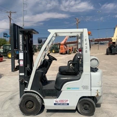 Used 2015 TCM FG18L-A1 Pneumatic Tire Forklift for sale in El Paso Texas