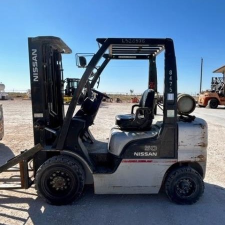 Used 2012 NISSAN MP1F2A25LV Pneumatic Tire Forklift for sale in Odessa Texas