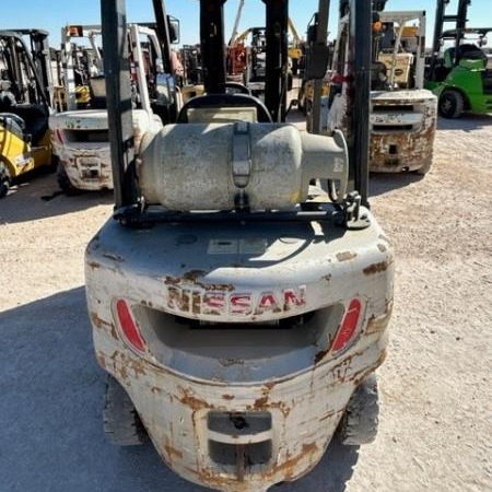 Used 2012 NISSAN MP1F2A25LV Pneumatic Tire Forklift for sale in Odessa Texas