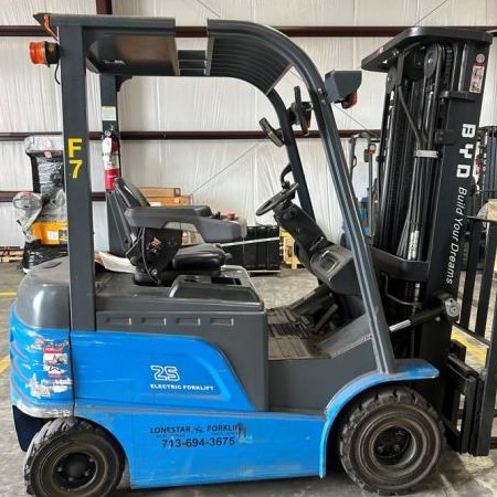 Used 2017 BYD ECB25 Electric Forklift for sale in San Antonio Texas