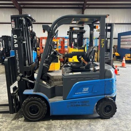 Used 2017 BYD ECB25 Electric Forklift for sale in San Antonio Texas