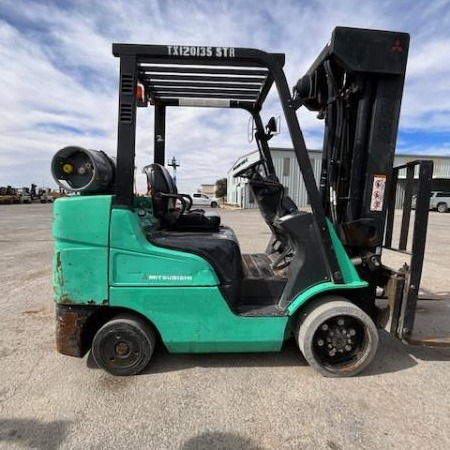 Used 2012 MITSUBISHI FGC30N Cushion Tire Forklift for sale in Odessa Texas