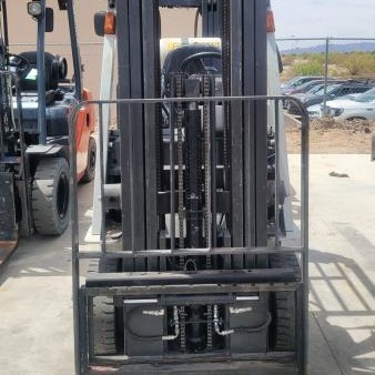 Used 2013 NISSAN MAP1F1A18LV Pneumatic Tire Forklift for sale in El Paso Texas