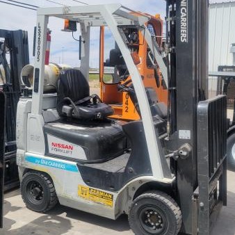 Used 2013 NISSAN MAP1F1A18LV Pneumatic Tire Forklift for sale in El Paso Texas